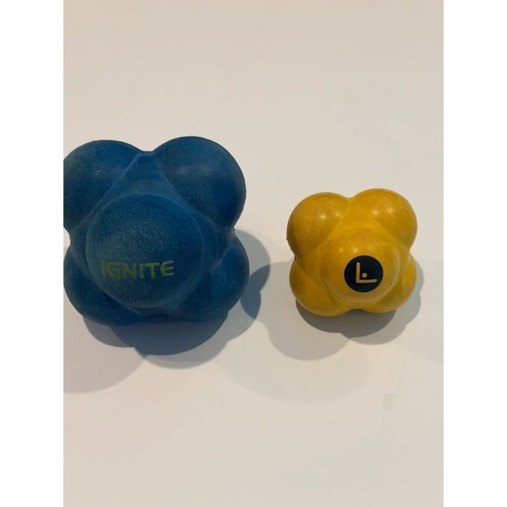 Baseball/ Softball Reaction Training Balls- Set of 2 - Large & Small